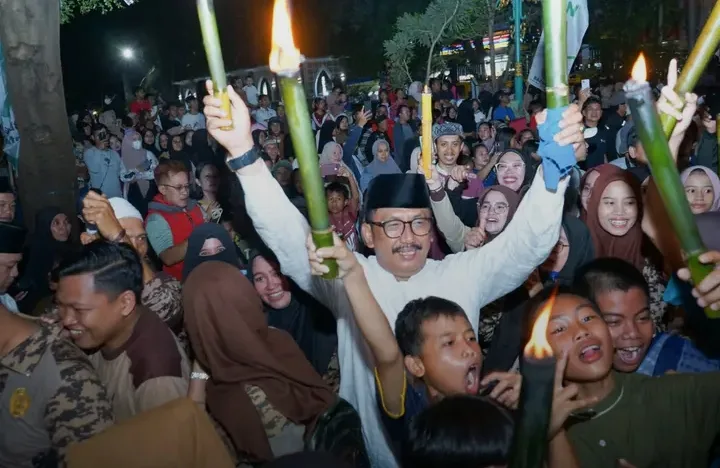 Sambut Tahun Baru Islam 1447 H, Pawai Obor Palabuhanratu Tumbuhkan Semangat Hijrah dan Kebersamaan