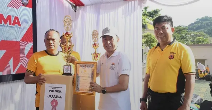 PERKUAT SINERGI MELALUI OLAHRAGA BERSAMA HUT KE-79 BHAYANGKARA, SEKDA: KOMUNIKASI DAN KOLABORASI KUNCI KEBERSAMAAN