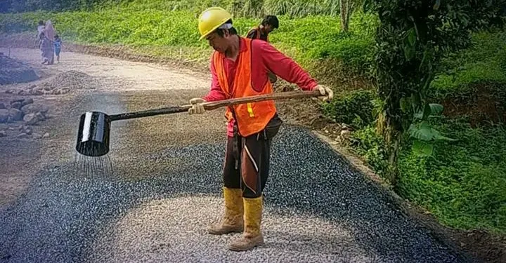 Pemkab Sukabumi Genjot Peningkatan Jalan Sinagar–Pawenang, Dorong Akses dan Pertumbuhan Ekonomi Nagrak