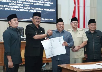 DPRD Kabupaten Sukabumi Gelar Rapat Paripurna Ke-24 Tahun Sidang 2025, Sahkan Dua Raperda Strategis