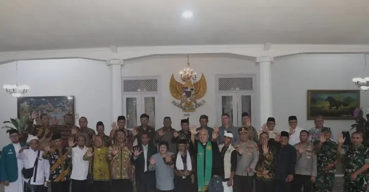 Silaturahmi Lintas Agama, Bupati Sukabumi Tekankan Pentingnya Kerukunan & Toleransi