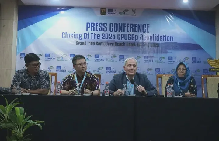 Penutupan Revalidasi CPUGGp 2025, Evaluator UNESCO Apresiasi Komitmen Pelestarian Geopark Ciletuh