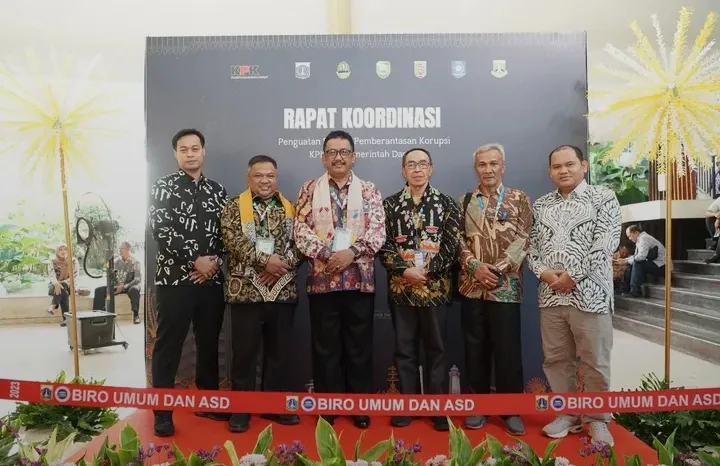 Ketua DPRD Sukabumi Hadiri Rakor Penguatan Sinergi Antikorupsi Bersama KPK