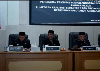 Pemkab Sukabumi Bahas Perubahan KUA-PPAS dan Realisasi APBD di Paripurna DPRD