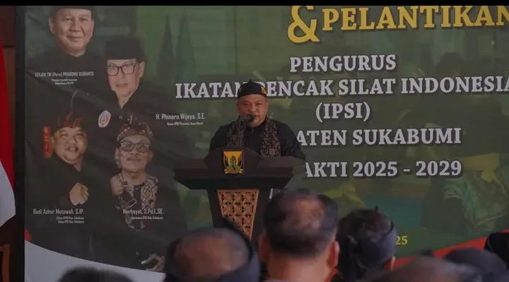 Bupati Sukabumi Dorong IPSI Tingkatkan Pembinaan Pencak Silat Secara Terstruktur