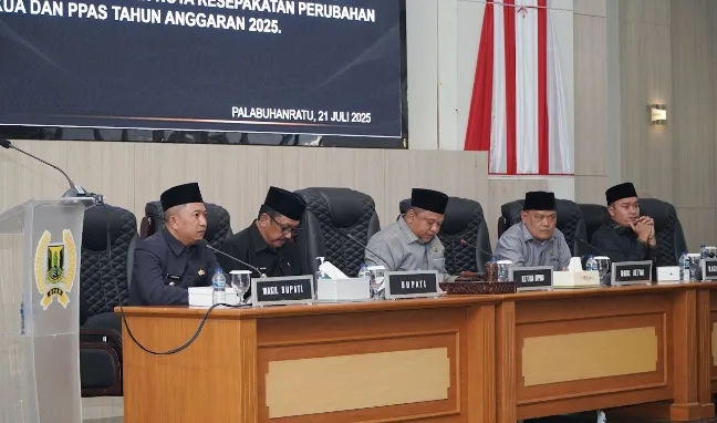 Rapat Paripurna Ke-26 DPRD Kabupaten Sukabumi Bahas RPJMD dan Perubahan KUA-PPAS 2025