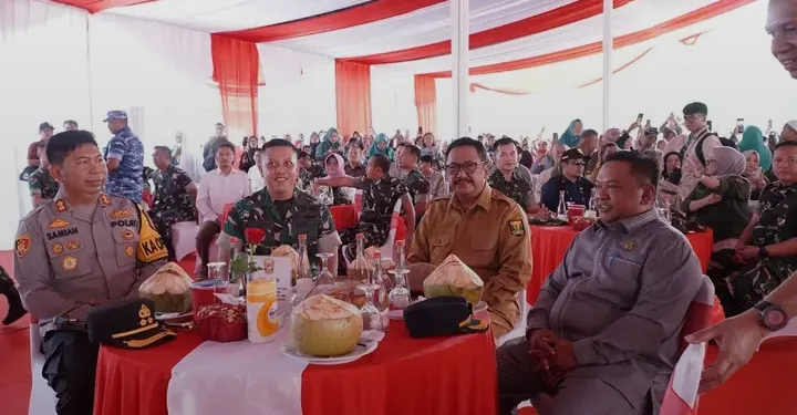 KSAD & Gubernur Jabar Resmikan Irigasi di Ciracap, Bupati: Petani Harus Makin Sejahtera