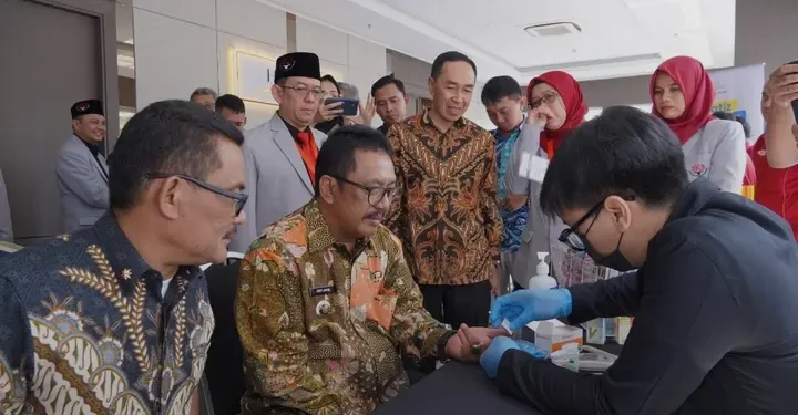 Bupati Sukabumi Minta Asklin Dukung Penuh Program Pemeriksaan Kesehatan Gratis