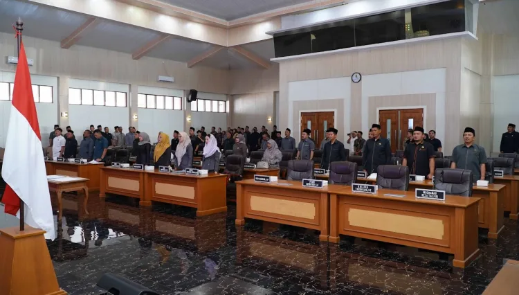 Rapat Paripurna DPRD Sukabumi Bahas Evaluasi Pertanggungjawaban APBD 2024