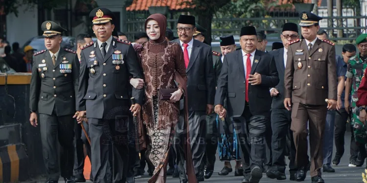 DPRD Kabupaten Sukabumi Hadiri Hari Bhayangkara Ke-79