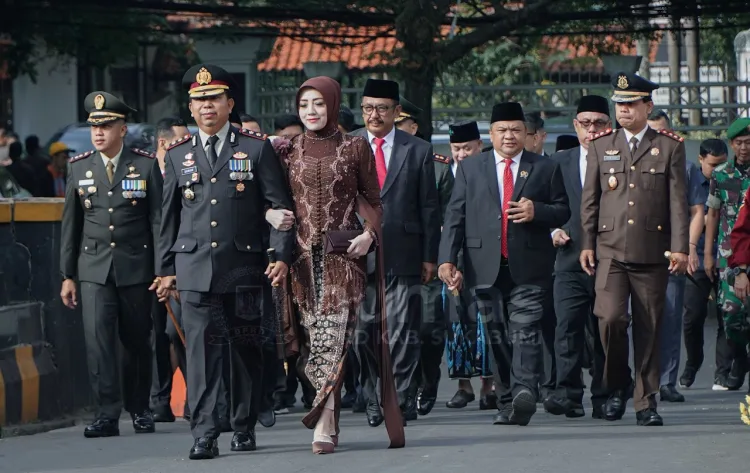 DPRD Kabupaten Sukabumi Hadiri Hari Bhayangkara Ke-79