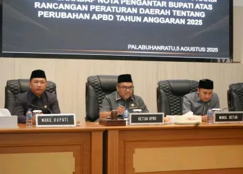 DPRD Sukabumi Gelar Paripurna: Fraksi-Fraksi Sampaikan Pandangan Umum Terkait Perubahan APBD 2025
