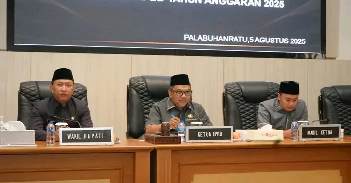 DPRD Sukabumi Gelar Paripurna: Fraksi-Fraksi Sampaikan Pandangan Umum Terkait Perubahan APBD 2025