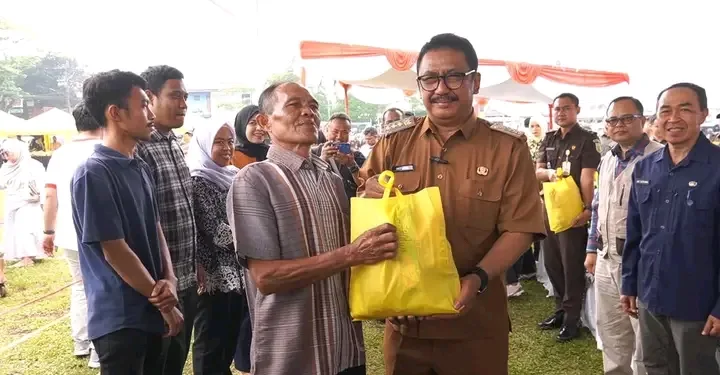 Pasar Murah Harlah ke-80 Kejaksaan, Upaya Kendalikan Inflasi dan Stabilkan Harga Pangan