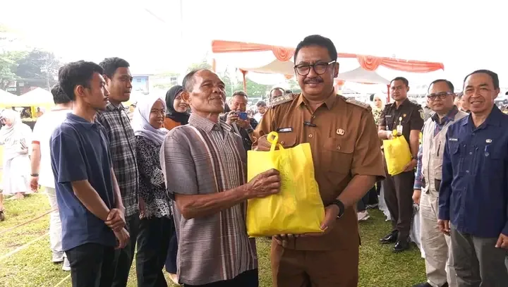 Pasar Murah Harlah ke-80 Kejaksaan, Upaya Kendalikan Inflasi dan Stabilkan Harga Pangan