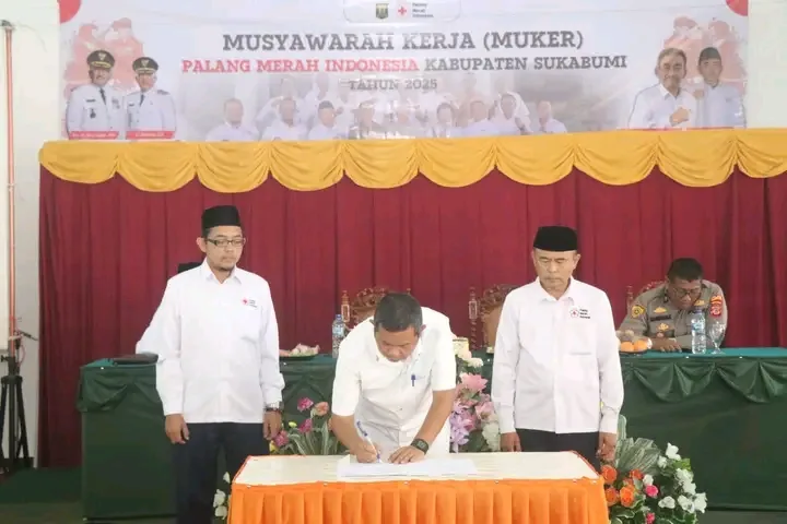 PMI Kabupaten Sukabumi Gelar Musyawarah Kerja II Tahun 2025