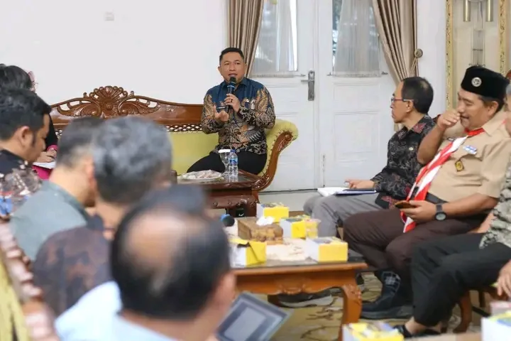 Wabup Sukabumi Paparkan Potensi SDA saat Terima Kunjungan Kerja Anggota DPD RI