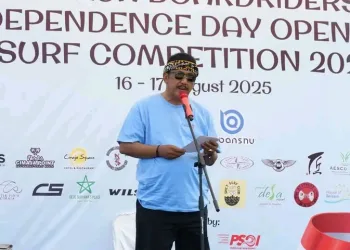 Sukabumi Ngabumi 2025 Dibuka dengan Surfing Internasional di Cimaja