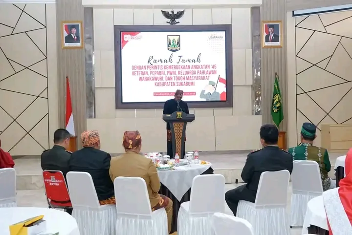 Pemkab Sukabumi Gelar Ramah Tamah HUT ke-80 RI, Hormati Para Pejuang dan Veteran