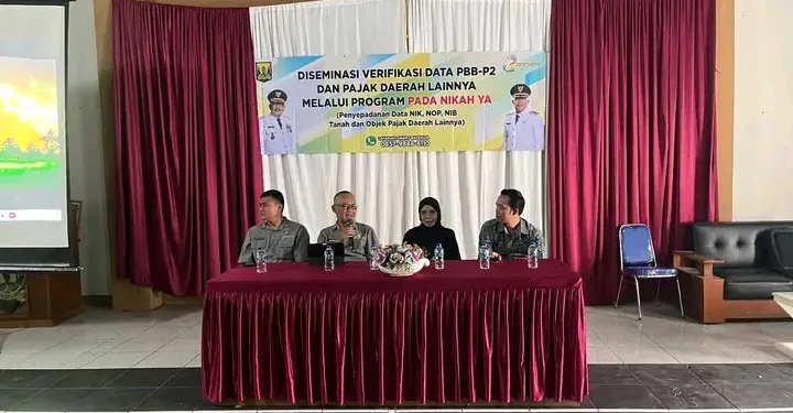 Diseminasi Program “Pada Nikah Ya”, Bapenda Sukabumi Optimalkan Data Pajak Daerah