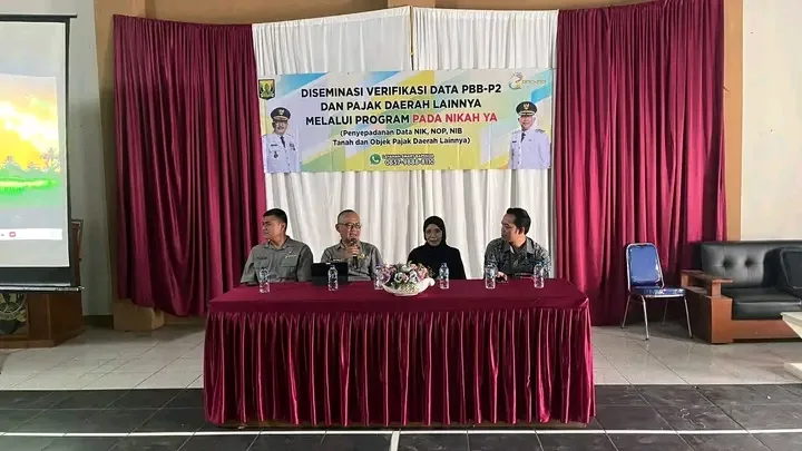 Diseminasi Program “Pada Nikah Ya”, Bapenda Sukabumi Optimalkan Data Pajak Daerah