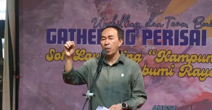 Upskilling dan Team Building PERISAI, Sekda: Jaminan Sosial Hak Dasar Setiap Pekerja