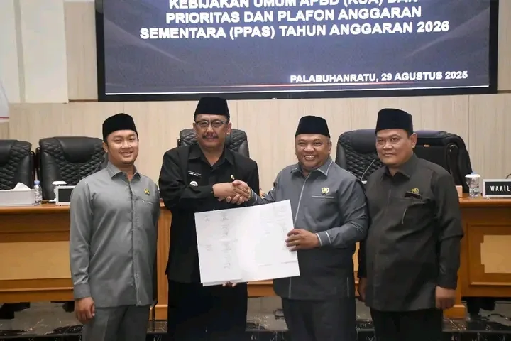 Kesepakatan KUA PPAS 2026 Jadi Landasan APBD Sukabumi