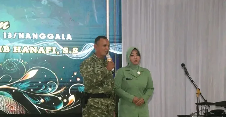 Wabup Sukabumi Hadiri Sertijab Danyon Armed 13/Nanggala