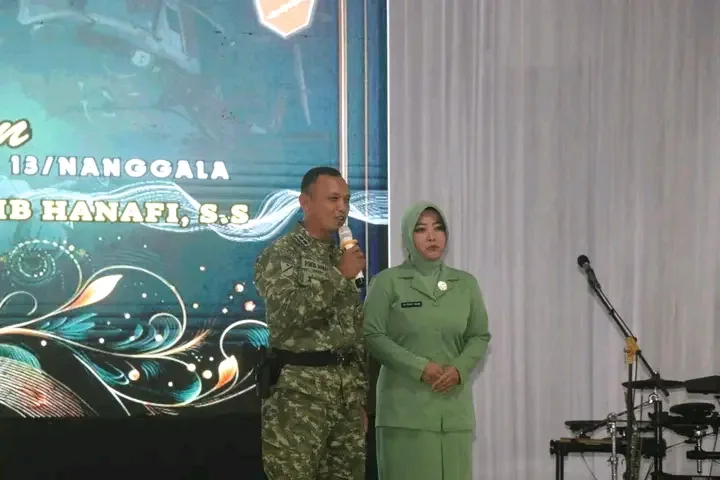 Wabup Sukabumi Hadiri Sertijab Danyon Armed 13/Nanggala