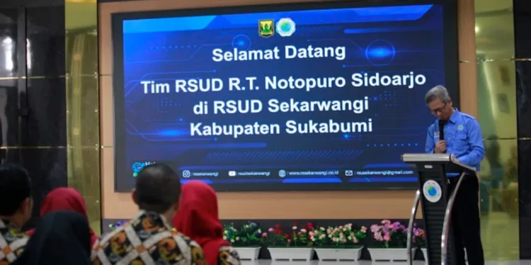 RSUD Sekarwangi dapat kunjungan Study Banding dari RSUD R.T Notopuro Siduarjo
