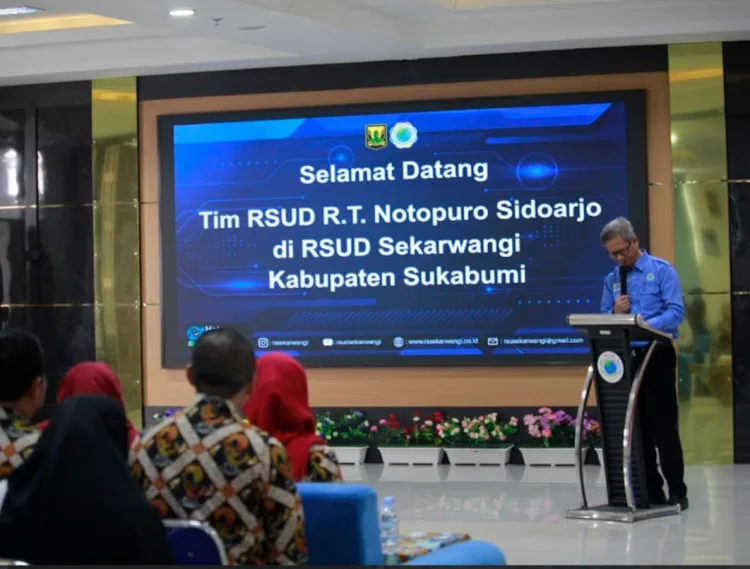 RSUD Sekarwangi dapat kunjungan Study Banding dari RSUD R.T Notopuro Siduarjo
