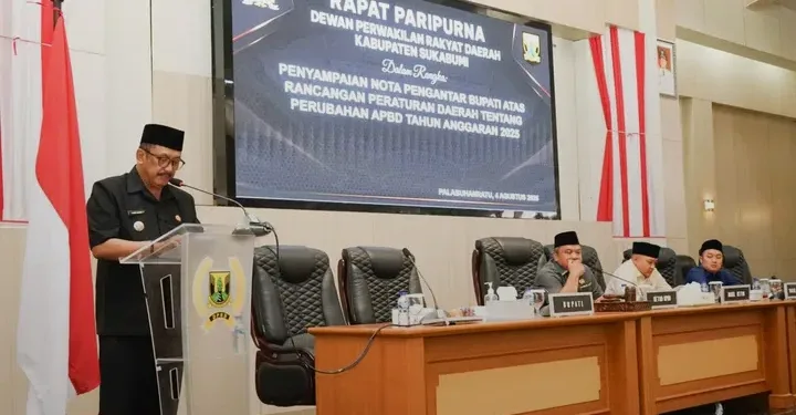 Raperda Perubahan APBD 2025 Disampaikan Bupati Sukabumi: Fokus pada Belanja Wajib dan Program Prioritas