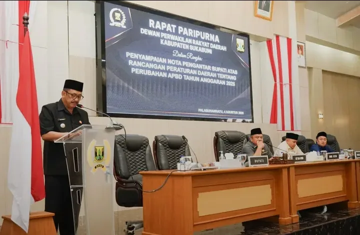 Raperda Perubahan APBD 2025 Disampaikan Bupati Sukabumi: Fokus pada Belanja Wajib dan Program Prioritas