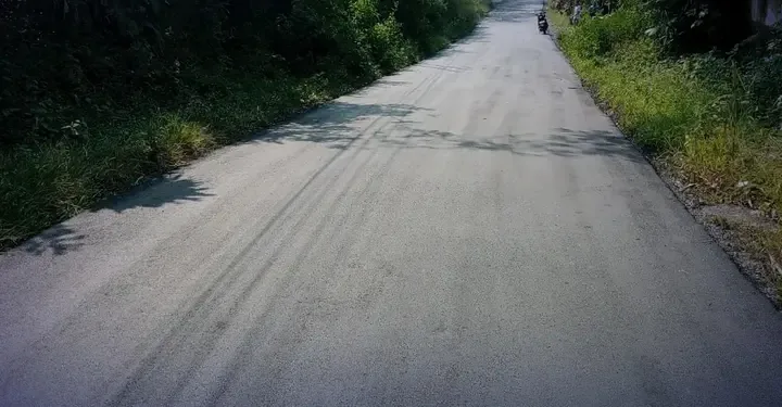Dinas PU Sukabumi Aspal Hotmix Jalan Sundawenang–Bojonggenteng Sepanjang 1,47 Km