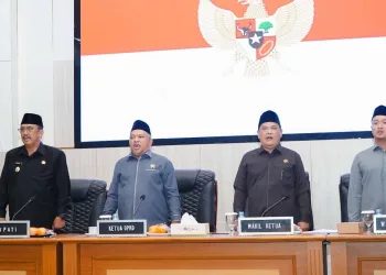 DPRD Sukabumi Gelar Rapat Paripurna Ke-33, KUA PPAS 2026 Disepakati