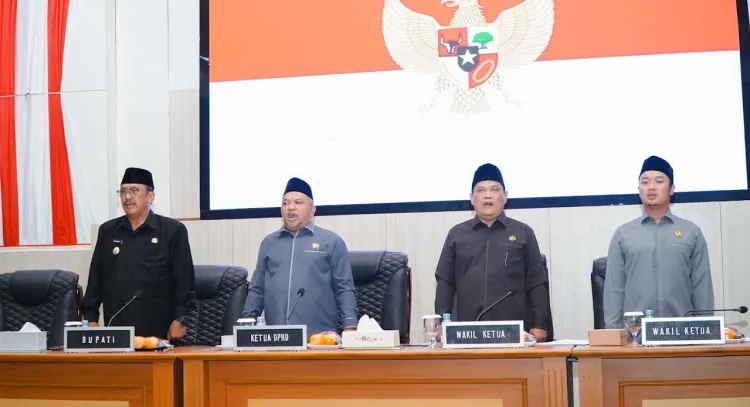 DPRD Sukabumi Gelar Rapat Paripurna Ke-33, KUA PPAS 2026 Disepakati