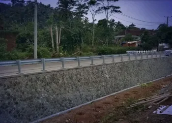 Jembatan Ciseureuh di Cimanggu Rampung Diperbaiki PU Sukabumi
