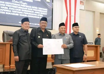Paripurna DPRD Sukabumi Sahkan Hasil Evaluasi Gubernur atas Perubahan APBD 2025