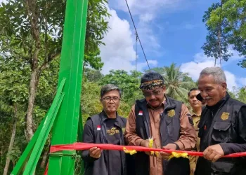 Jembatan Leuwi Sintok Diresmikan Bupati Sukabumi, Warga Kini Lebih Mudah Beraktivitas