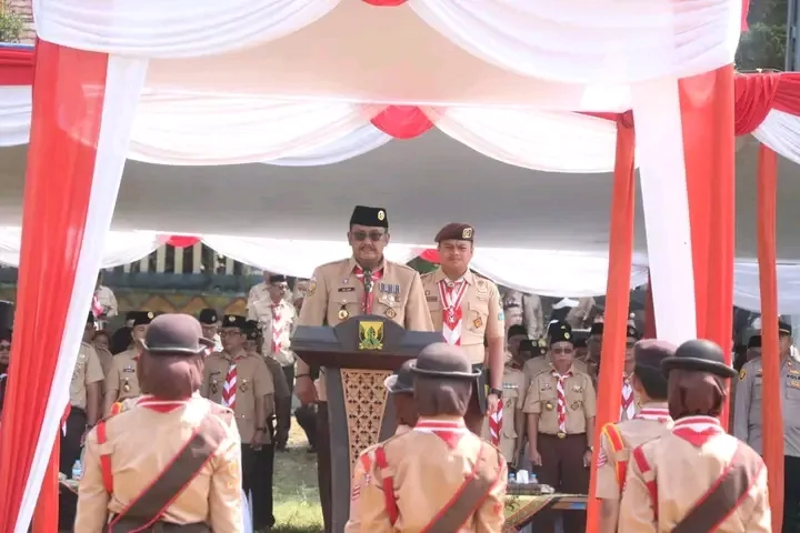 Apel Besar Hari Pramuka ke-64, Bupati: Pramuka Harus Jadi Solusi Strategis