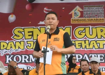 Ribuan Warga Padati CFD, Senam Gurilapss, dan Jalan Santai HJKS ke-155