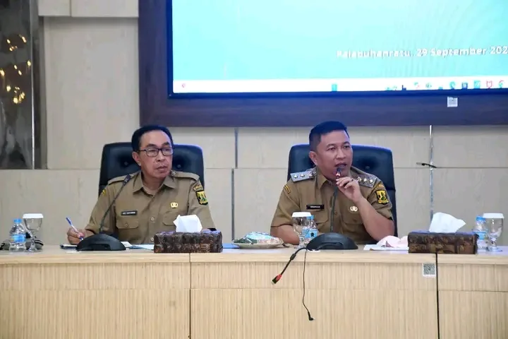 Rakor Lintas Sektor Kabupaten Sukabumi Evaluasi Program Makan Bergizi Gratis