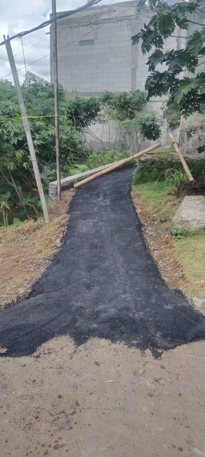 Disperkim Sukabumi Percepat Perbaikan Jalan Lingkungan di Cicurug