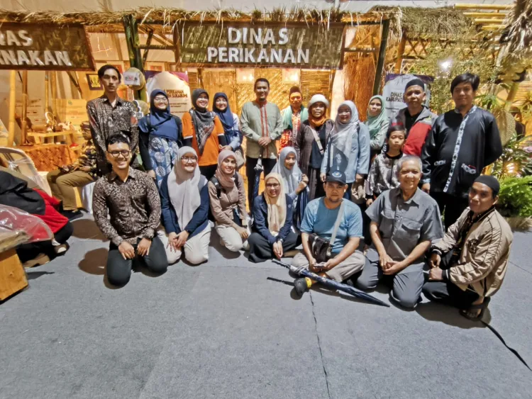 Dinas Perikanan Kab Sukabumi mengikuti Pagelaran Pelayanan Publik K’Nyaah Rahayat dan Expo Sukabumi 2025