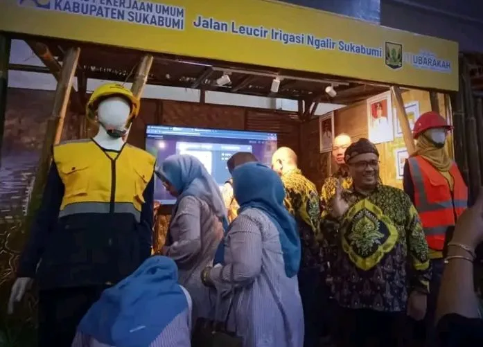 Dinas PU Fokus Infrastruktur Jalan & Irigasi di Expo Sukabumi 2025