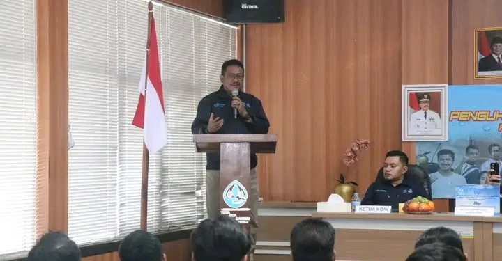 H.M Kamaludin Zen Resmi Nahkodai FORKI Sukabumi 2025–2029
