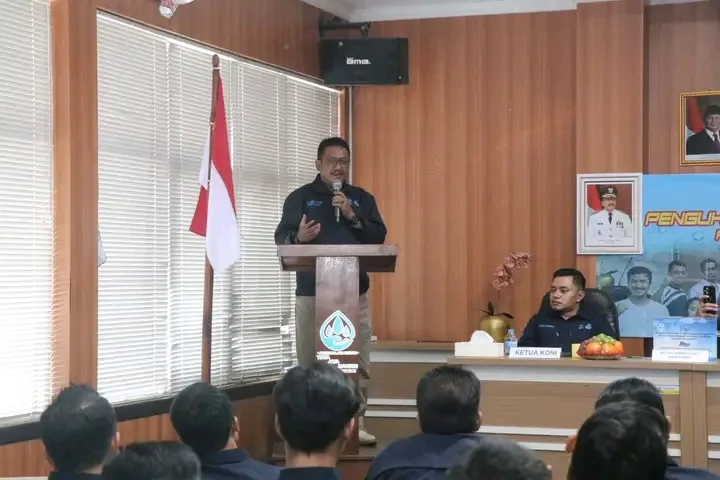 H.M Kamaludin Zen Resmi Nahkodai FORKI Sukabumi 2025–2029