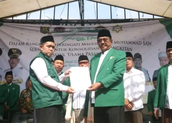 Bupati Asep Japar Kukuhkan Pengurus PRNU Pasar Cicurug Masa Khidmat 2025–2028