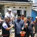Bupati Asep Japar Resmikan Pembangunan Rumah Panggung untuk Korban Bencana