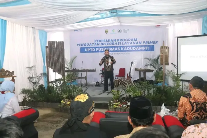Wabup Andreas Resmikan Program ILP di Puskesmas Kadudampit